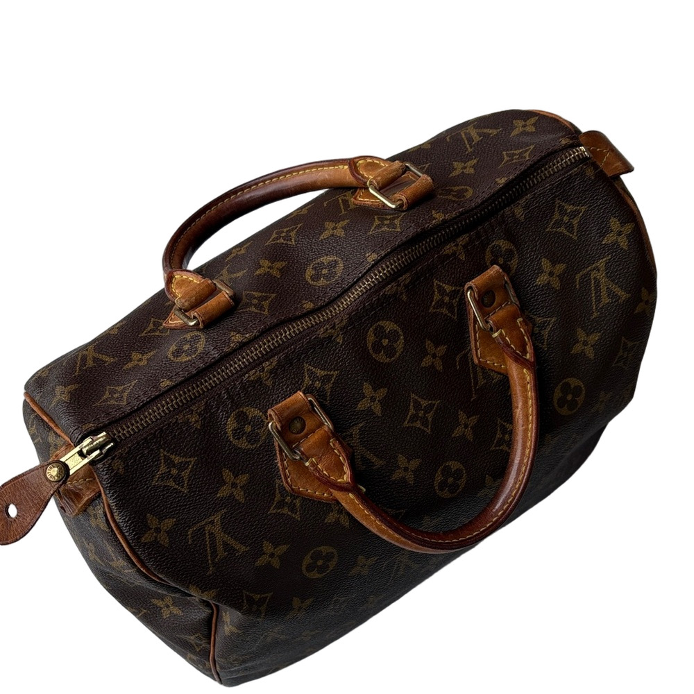 Louis Vuitton Speedy 30 Monogram Bag 2000 Authentic Vintage - Picture 8 of 17